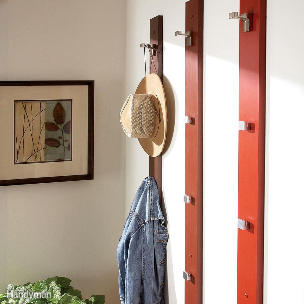 Simple Coat Rack and Hat Rack