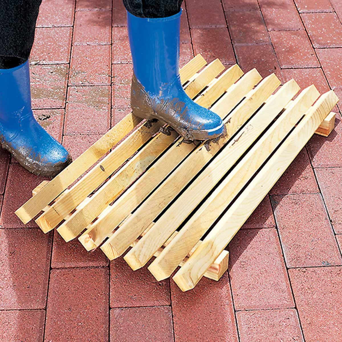 Swedish boot scraper