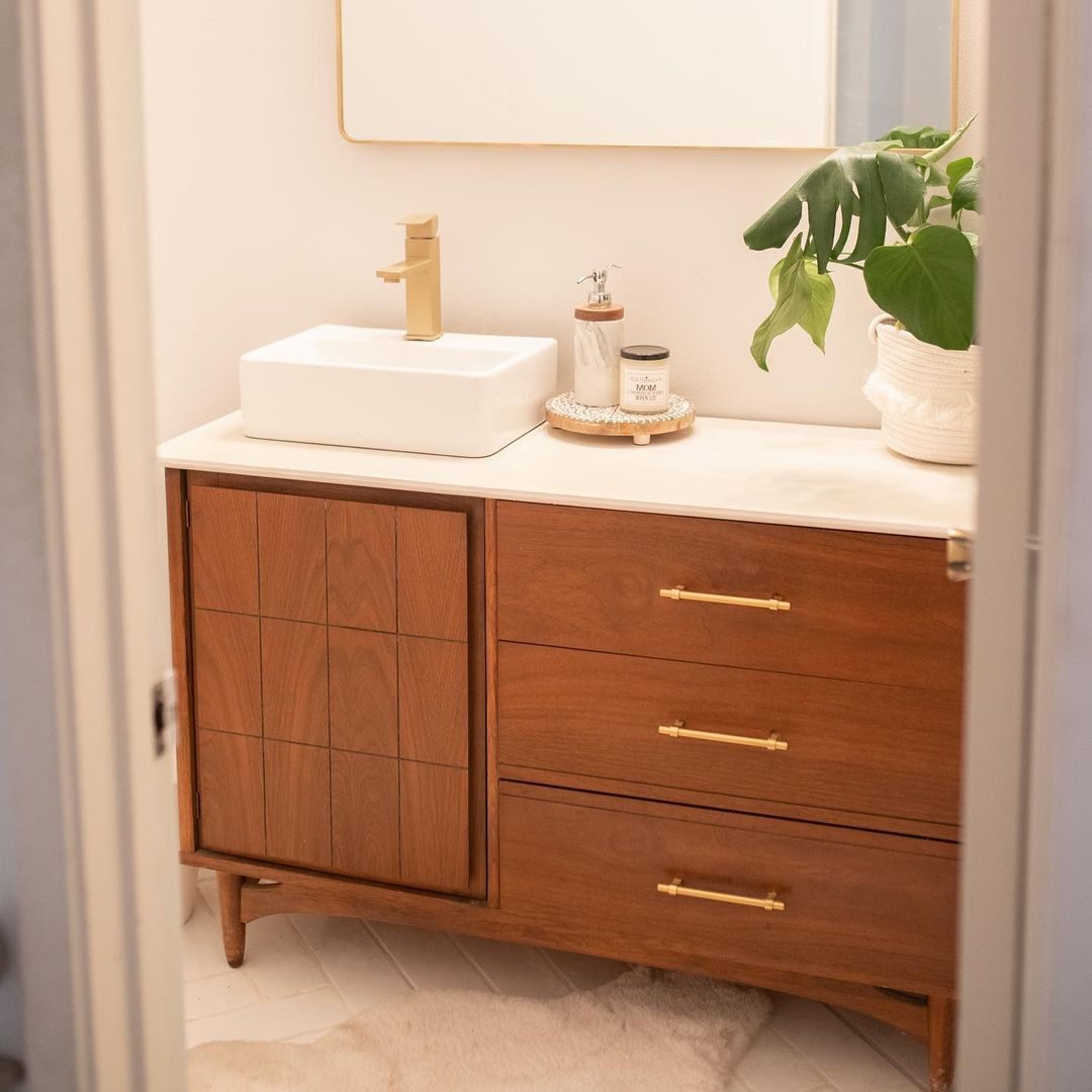 Vintage Dresser Bathroom Vanity