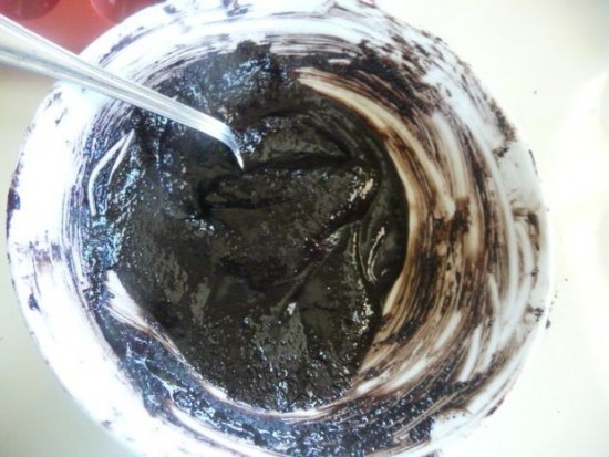 coconut oil chocolate mix