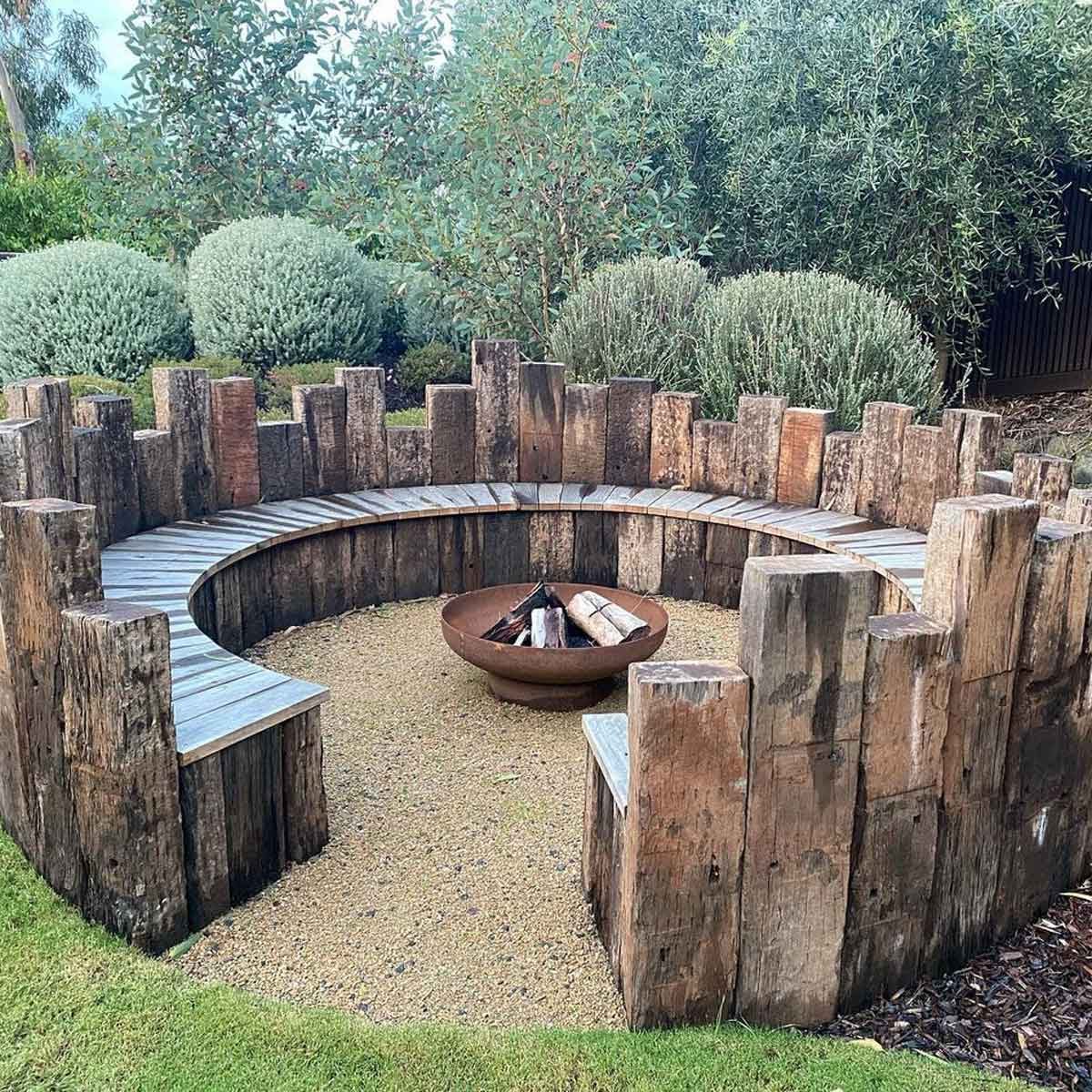 Fire Pit Seating 