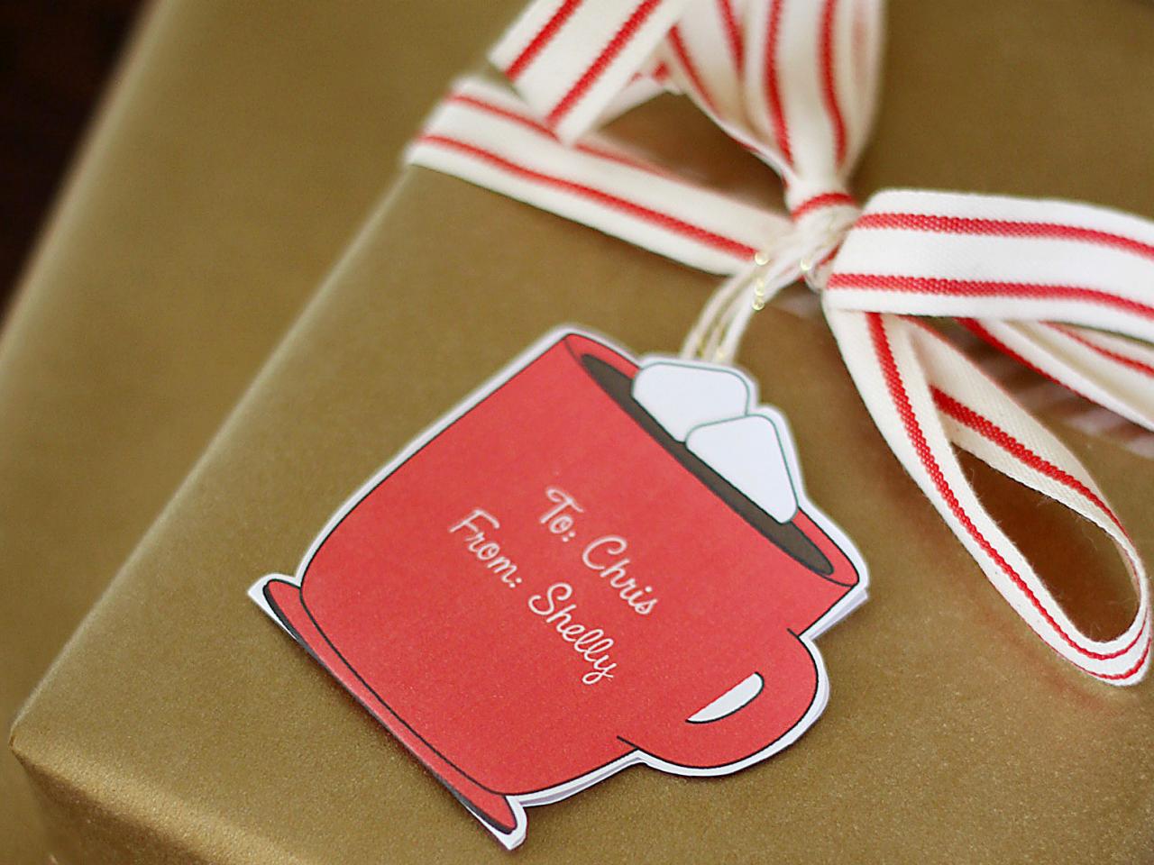 Hot Cocoa Christmas Tags