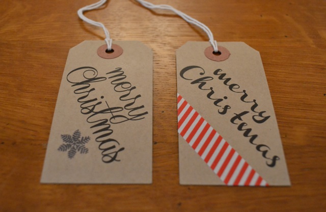 Classic Kraft Christmas Gift Tag