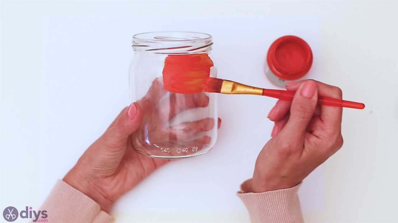 Halloween Mason Jar Pumpkin