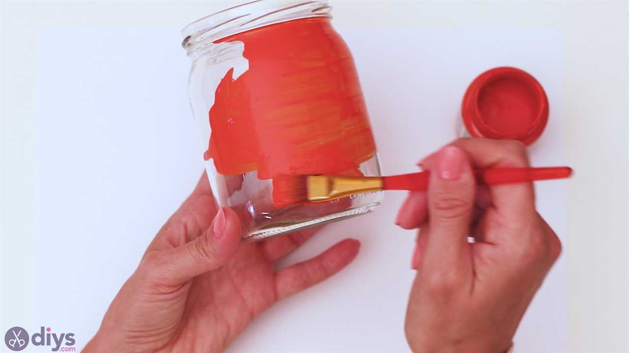 Halloween Mason Jar Pumpkin