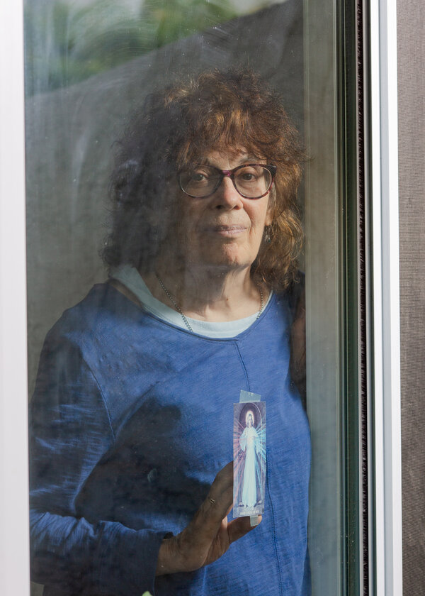 Ms. Neilsen at her home in Santa Barbara, Calif.