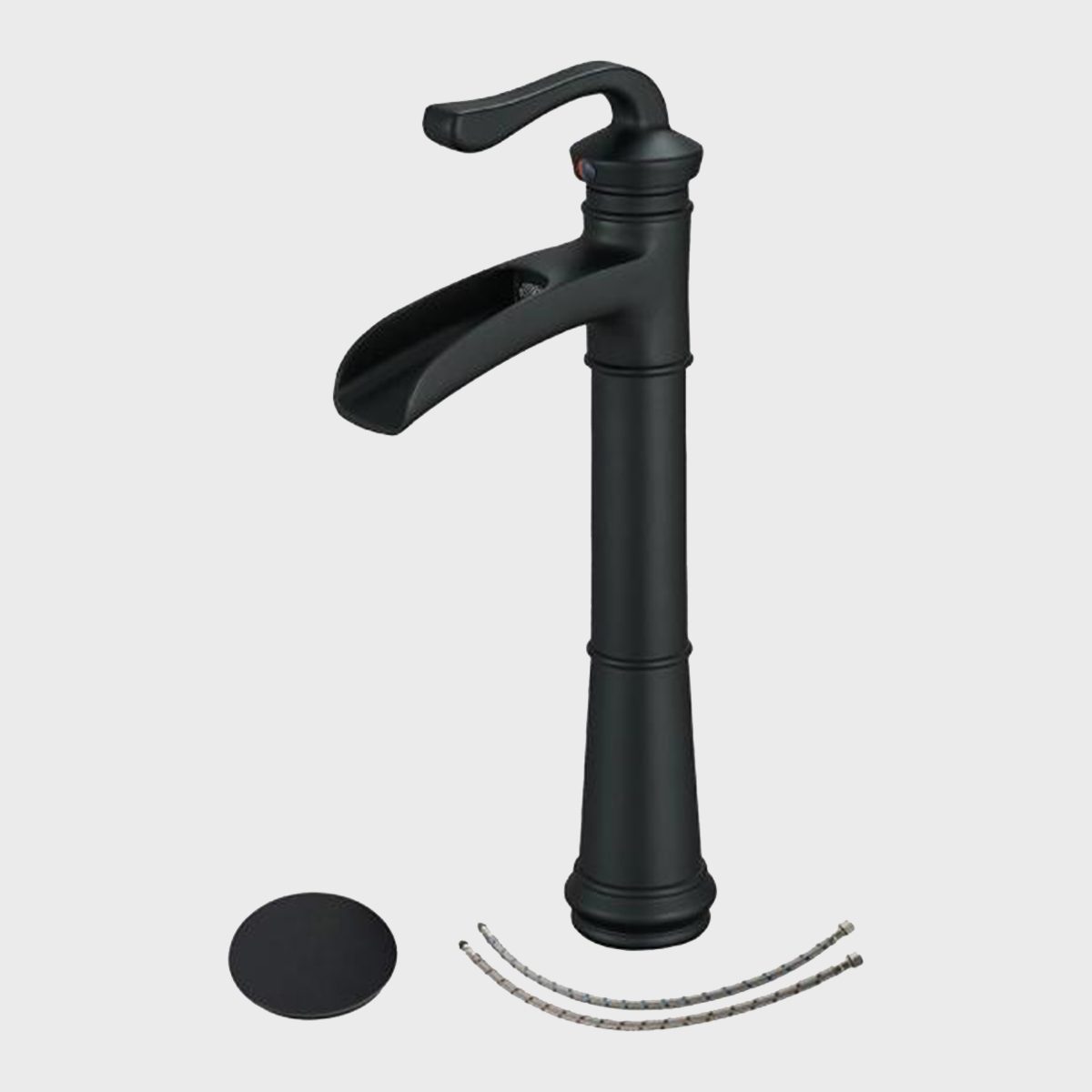 Bwe Waterfall Single Hole Single Handle Vessel Bathroom Faucet