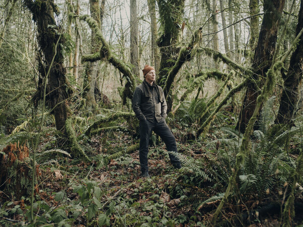 Thomas Doherty in Portland, Ore. He specializes in distress related to climate disaster, or ecopsychology, which was, as he put it,  a “woo-woo area” until recently.