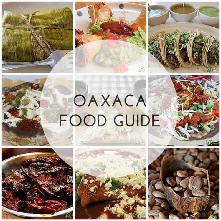 Guía de comida de Oaxaca