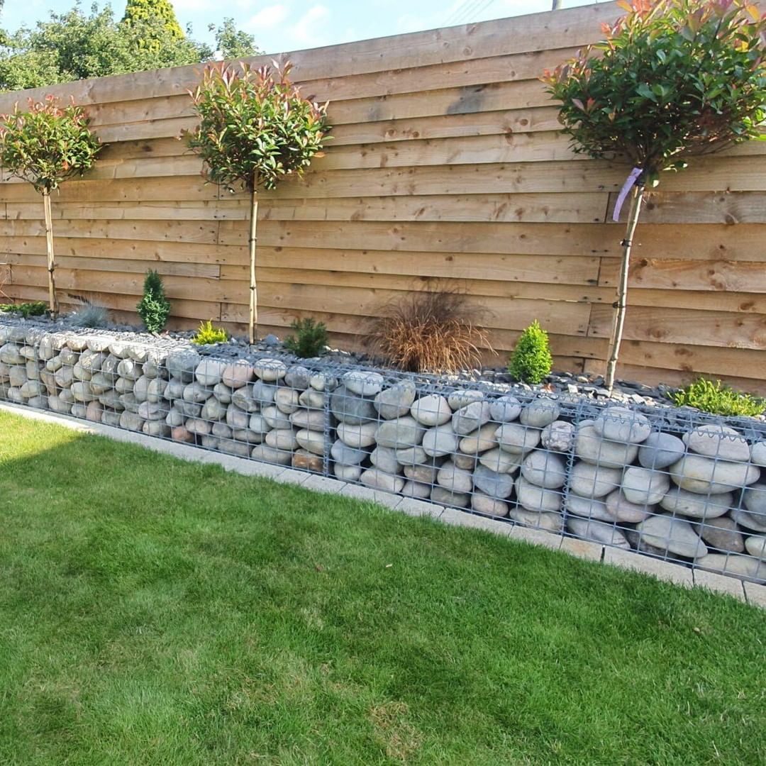 Gabion Planter Wall