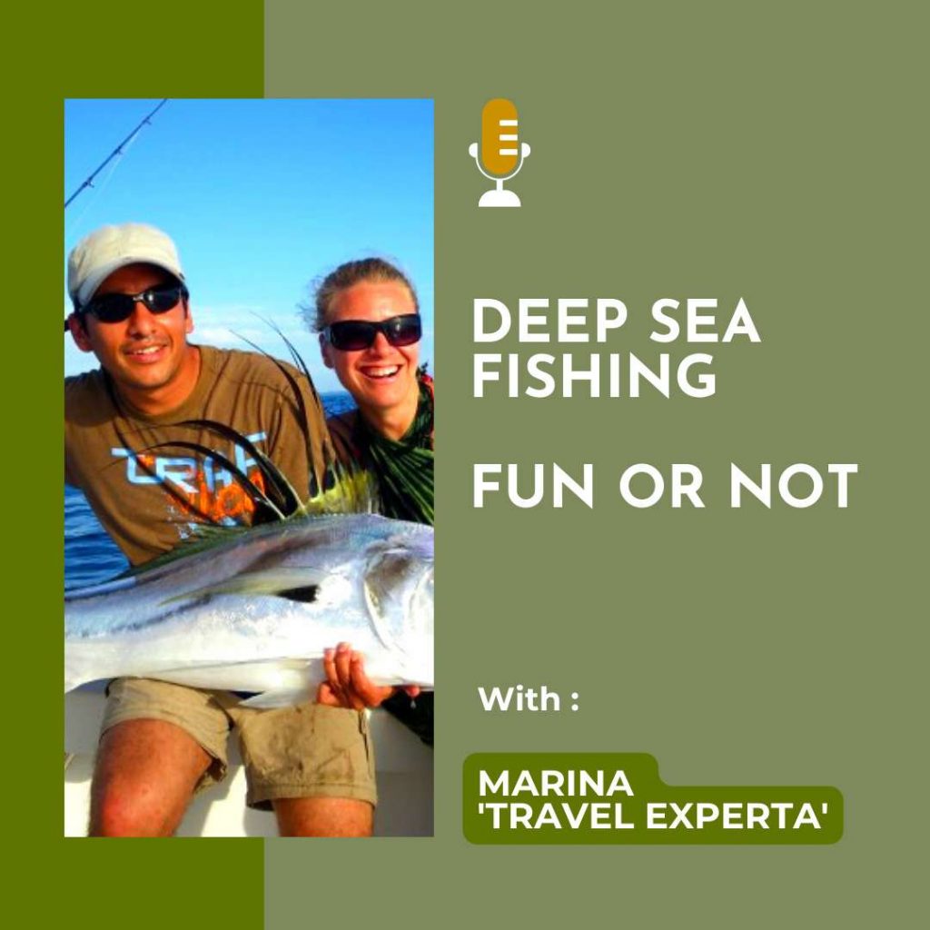 Travel Experta Podcast Cover Deep Sea Fishing