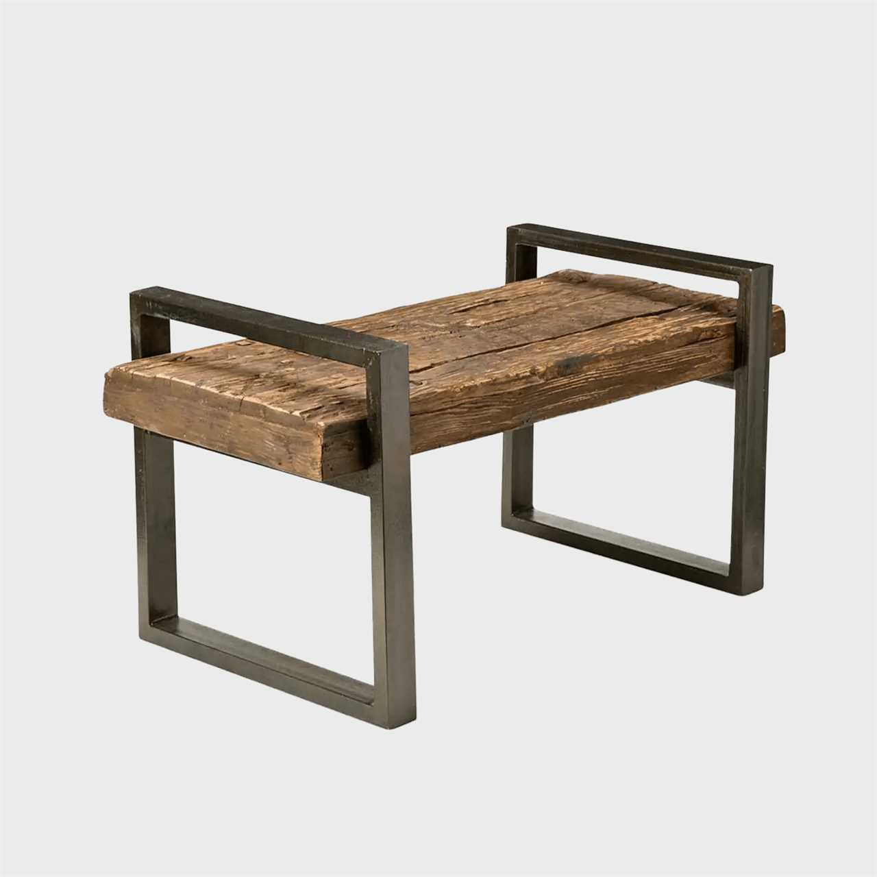 Reclaimed Wood Bench Ecomm Via Plowhearth