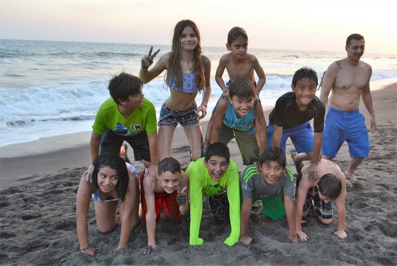 Beach Birthday Party - celebrating my son's 13th birthday