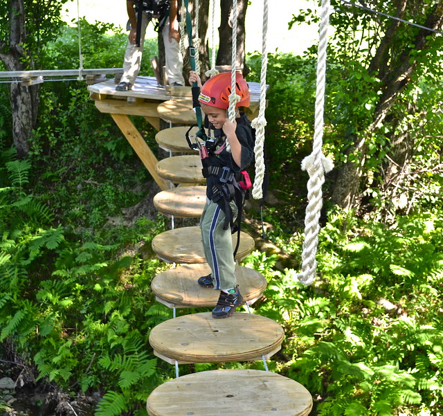 round hanging bridge arbortrek smugglers notch 