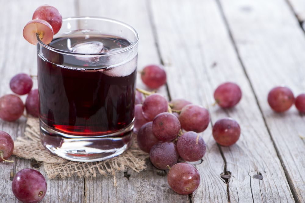 fresh grape juice