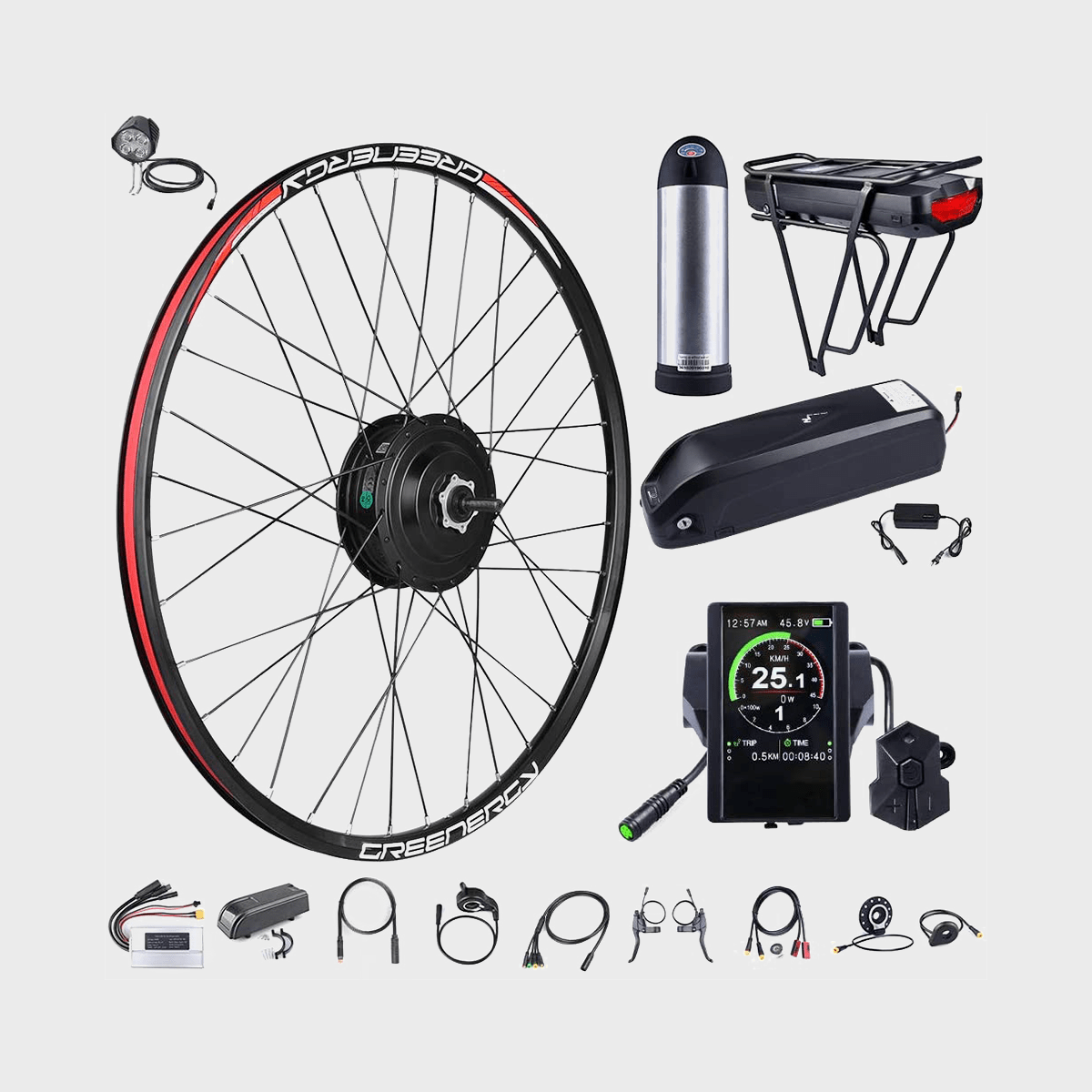 Bafang Front Hub Motor Electric Bike Conversion Kit Ecomm Via Amazon