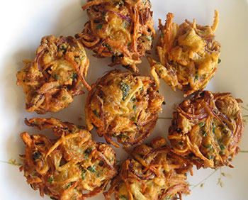 How to make pakoras healthy