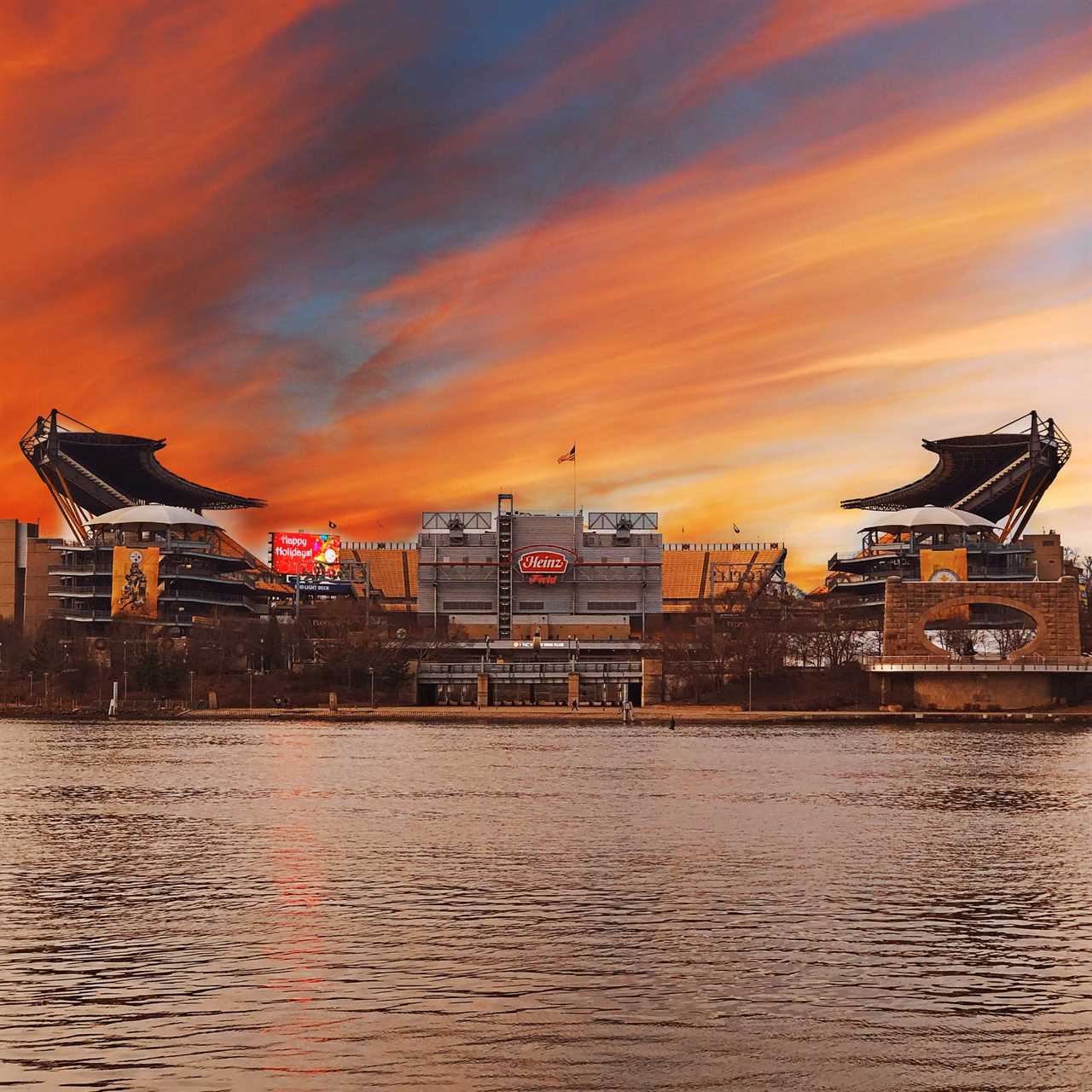 Caption: Heinz Field in Pittsburgh, Pennsylvania