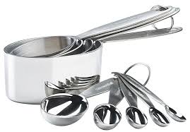 measuring cups and spoons