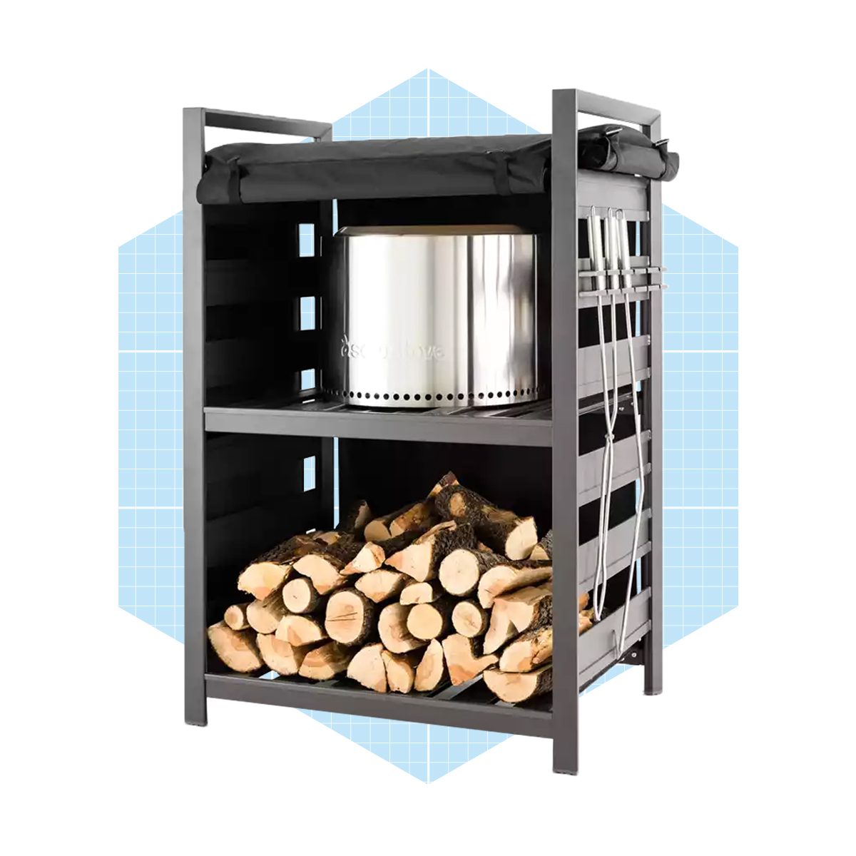 Station Firewood Rack Ecomm Solostove.com