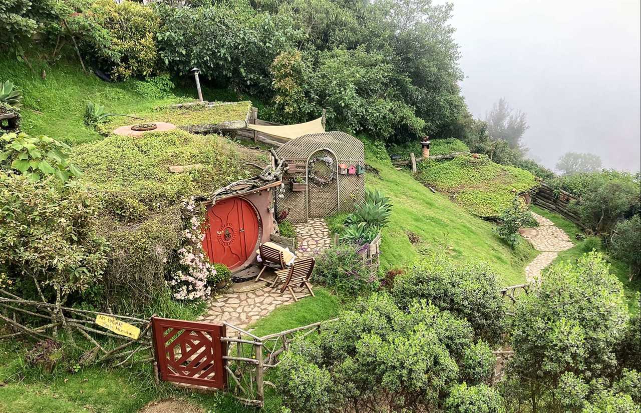 hobbitenango restaurant in antigua, guatemala