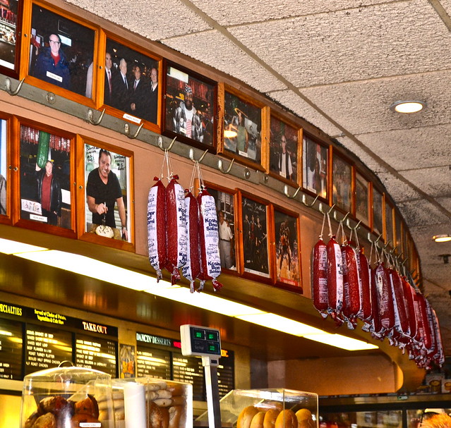 inside Carnegie Deli NYC