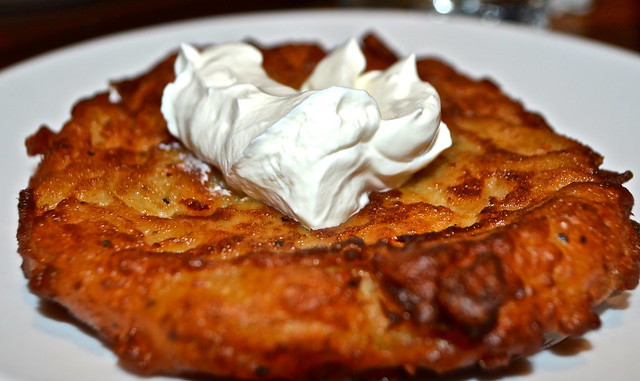 Latkes Carnegie Deli NYC