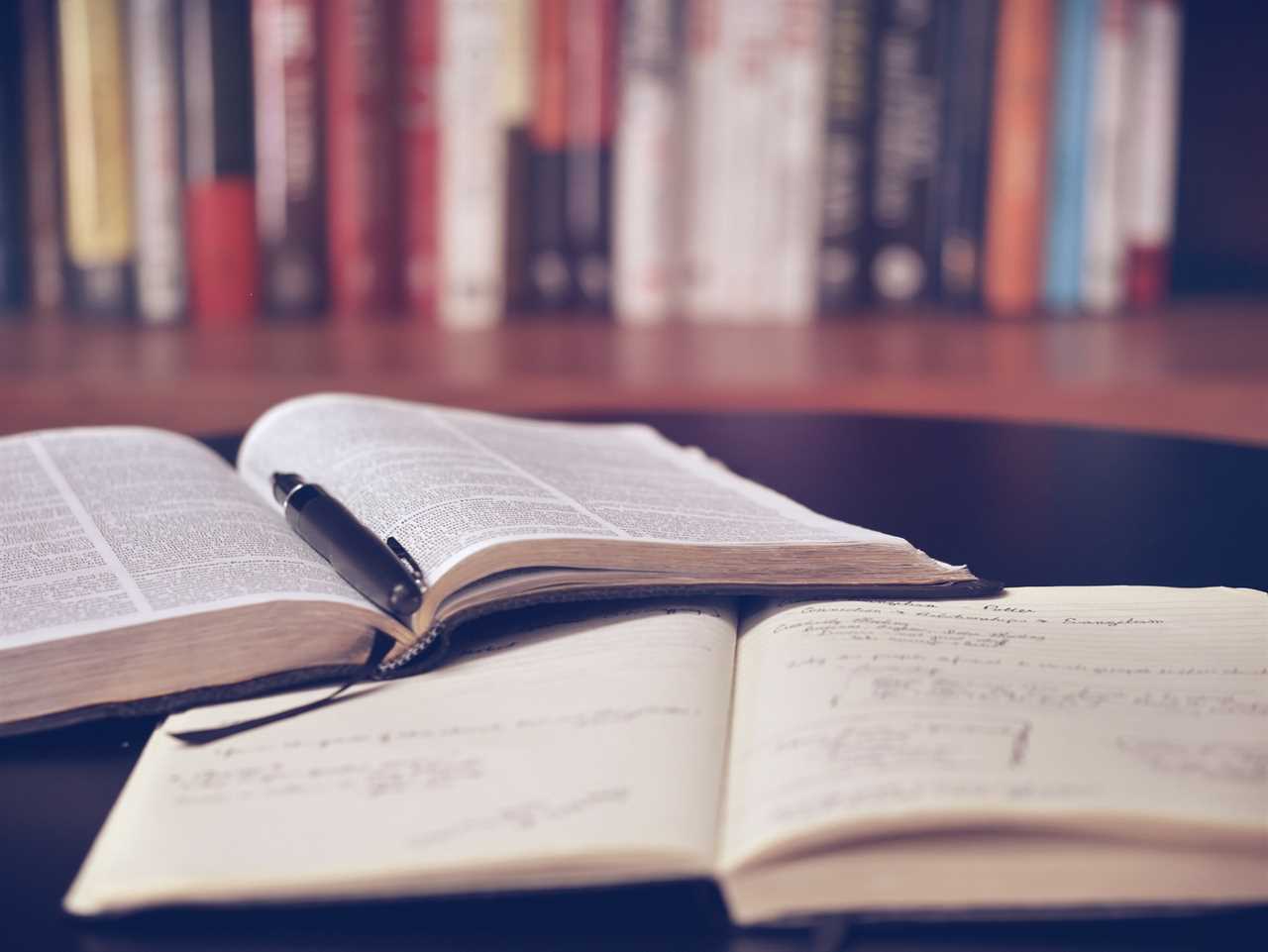 books on top of a table to learn spanish in guatemala