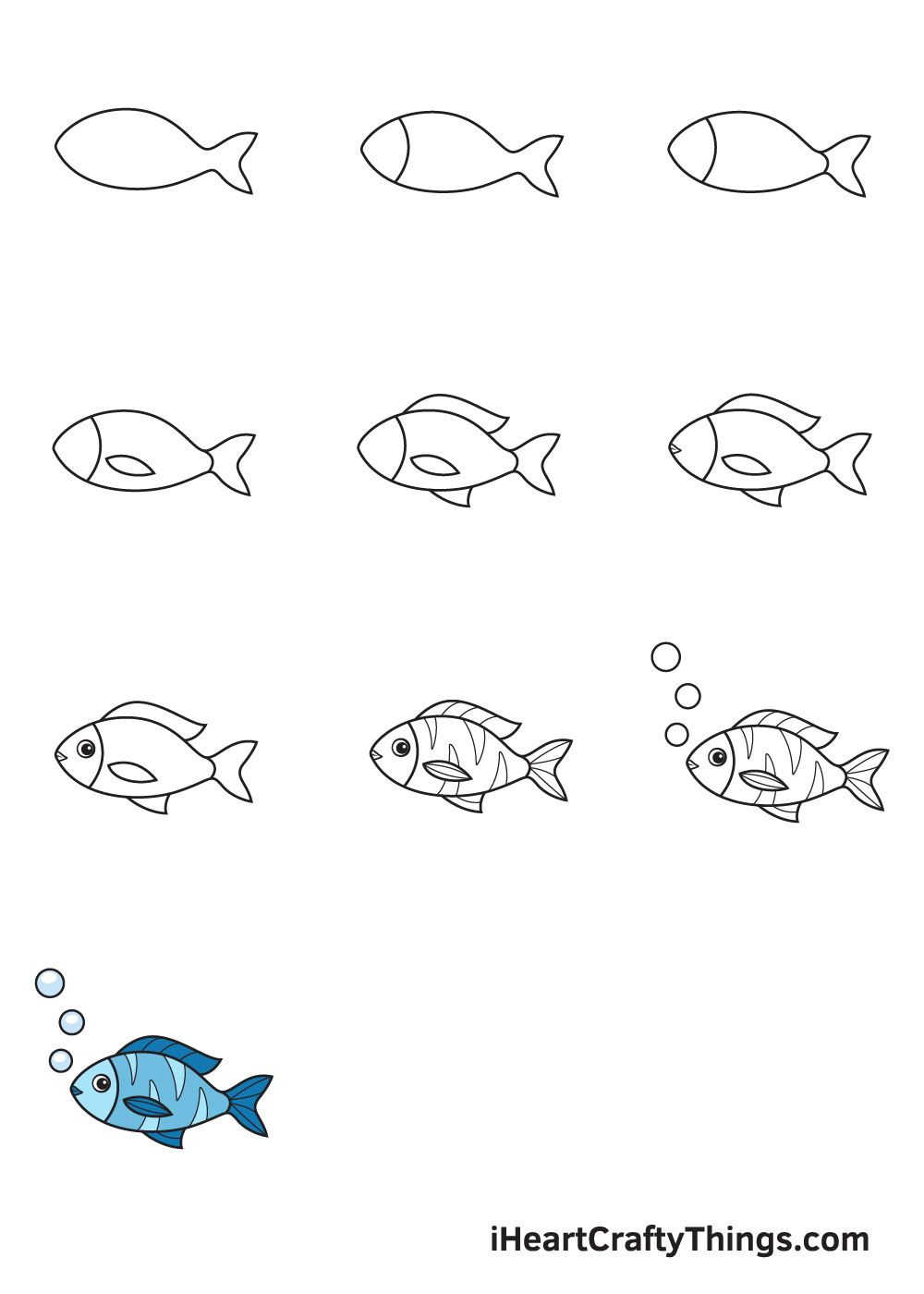 Fish drawing