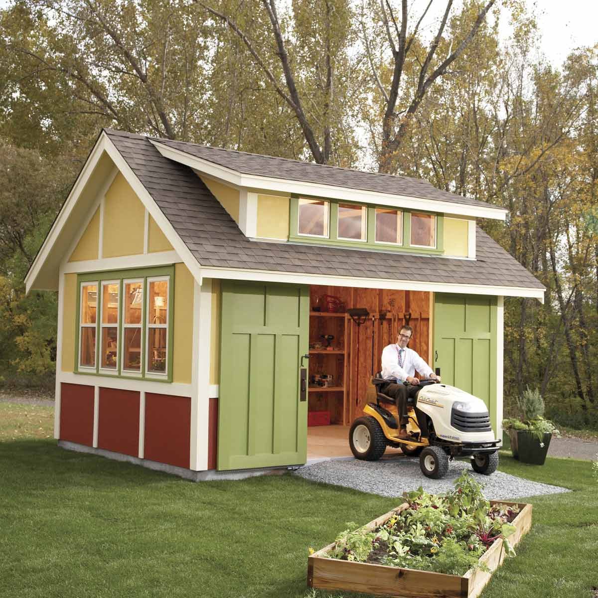 How to Build a Shed: 2011 Garden Shed