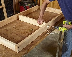 Traditional DIY Workbench Plans