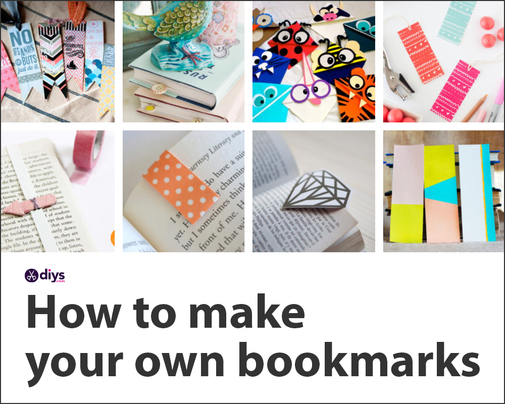 DIY bookmarks