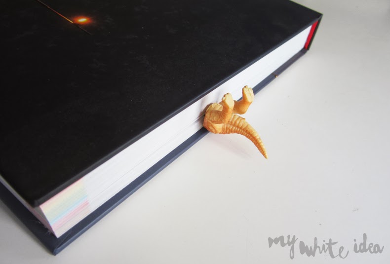 DIY Dino Bookmark