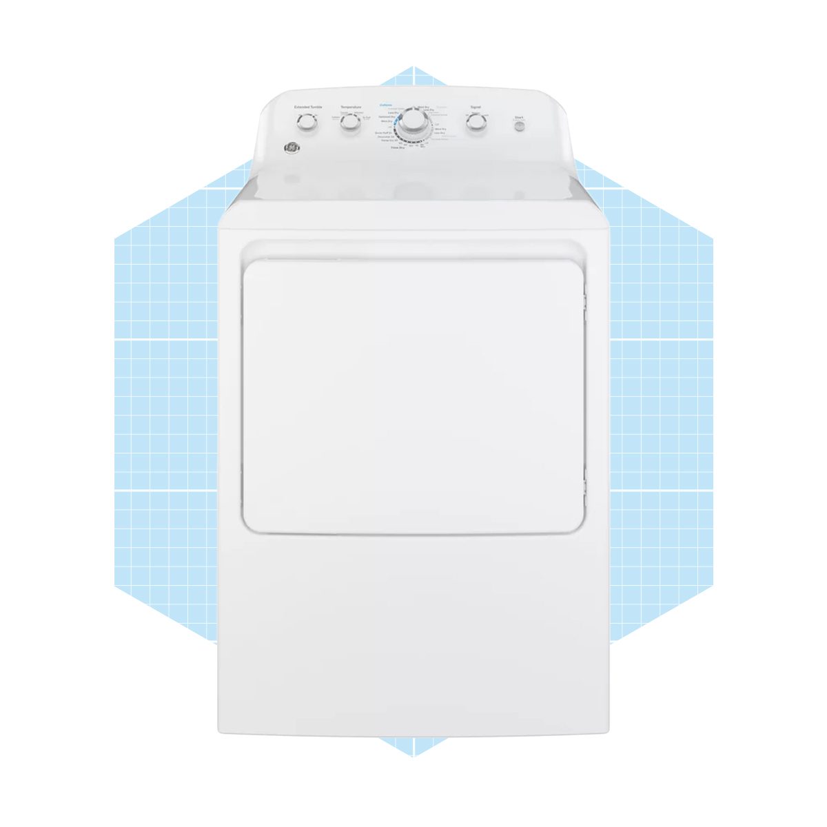 Ge Appliances 7.2 Cubic Feet Electric Dryer In White