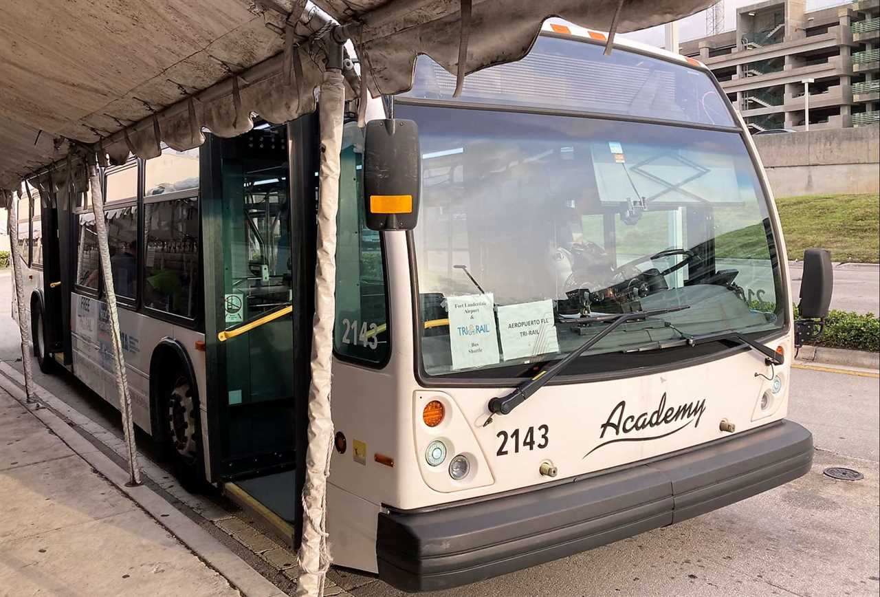 inside shuttle fort lauderdale airport