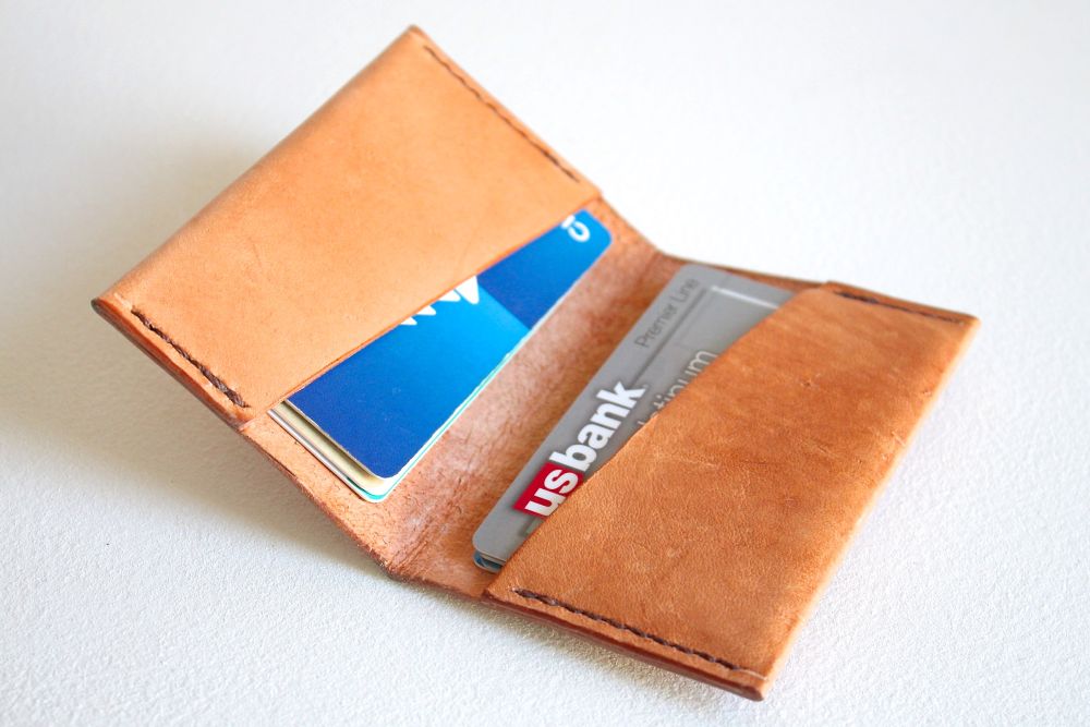 Diy leather wallet