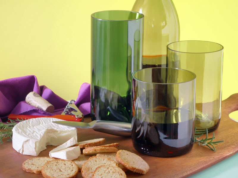 Diy wine bottle tumbler