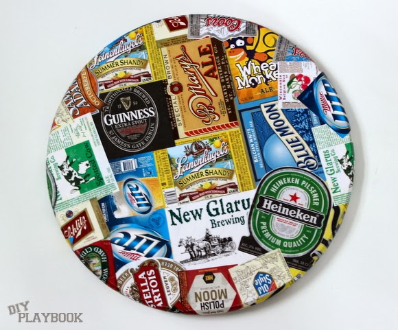 Diy beer tray