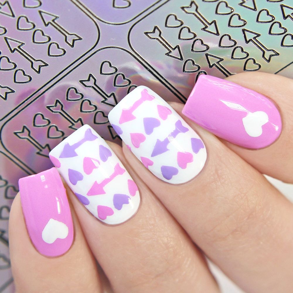 Cupid's arrow nails