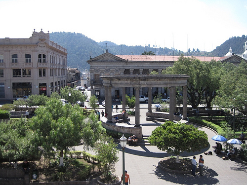 quetzaltenango xela in the Western Highlands of Guatemala