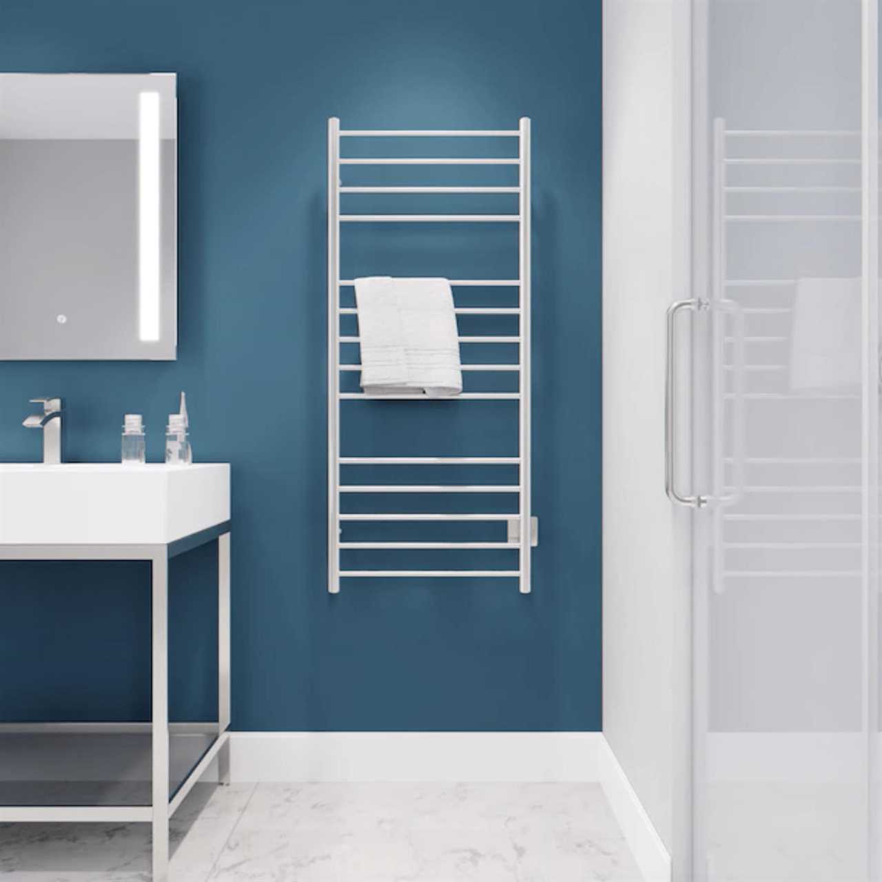 Anzzi Elgon Wall Mounted Towel Warmer Ecomm Via Lowes