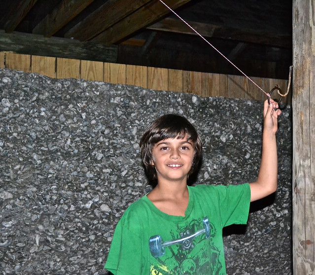 kid having fun at taberna del caballo st agustine fl