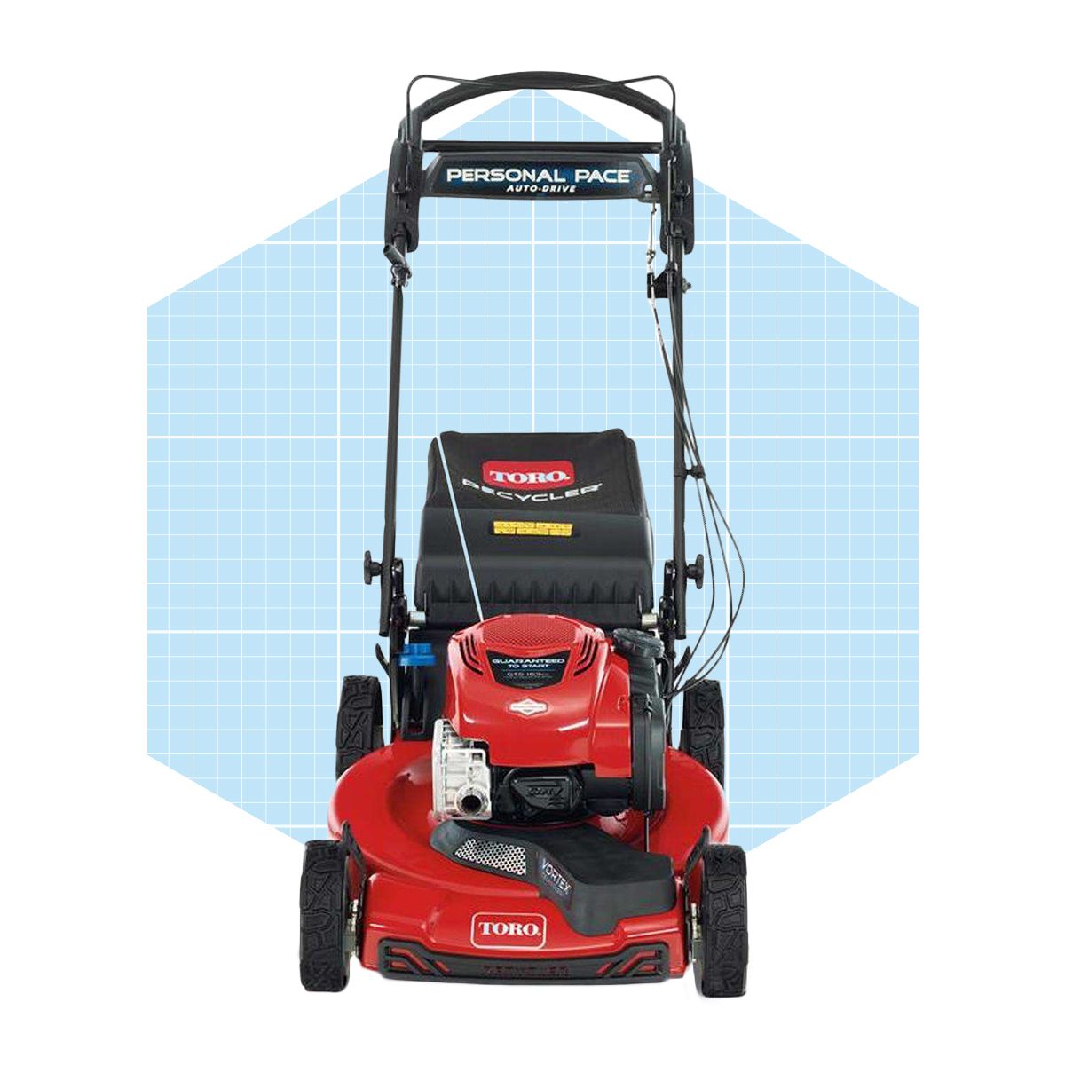 How do you distinguish between a push mower and a self-propelled one?