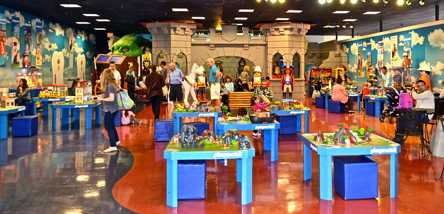 play stations at playmobil theme park in florida