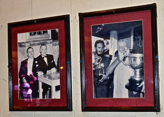 Key West, Florida- Sloppy Joe's - ernest hemingway and fidel castro