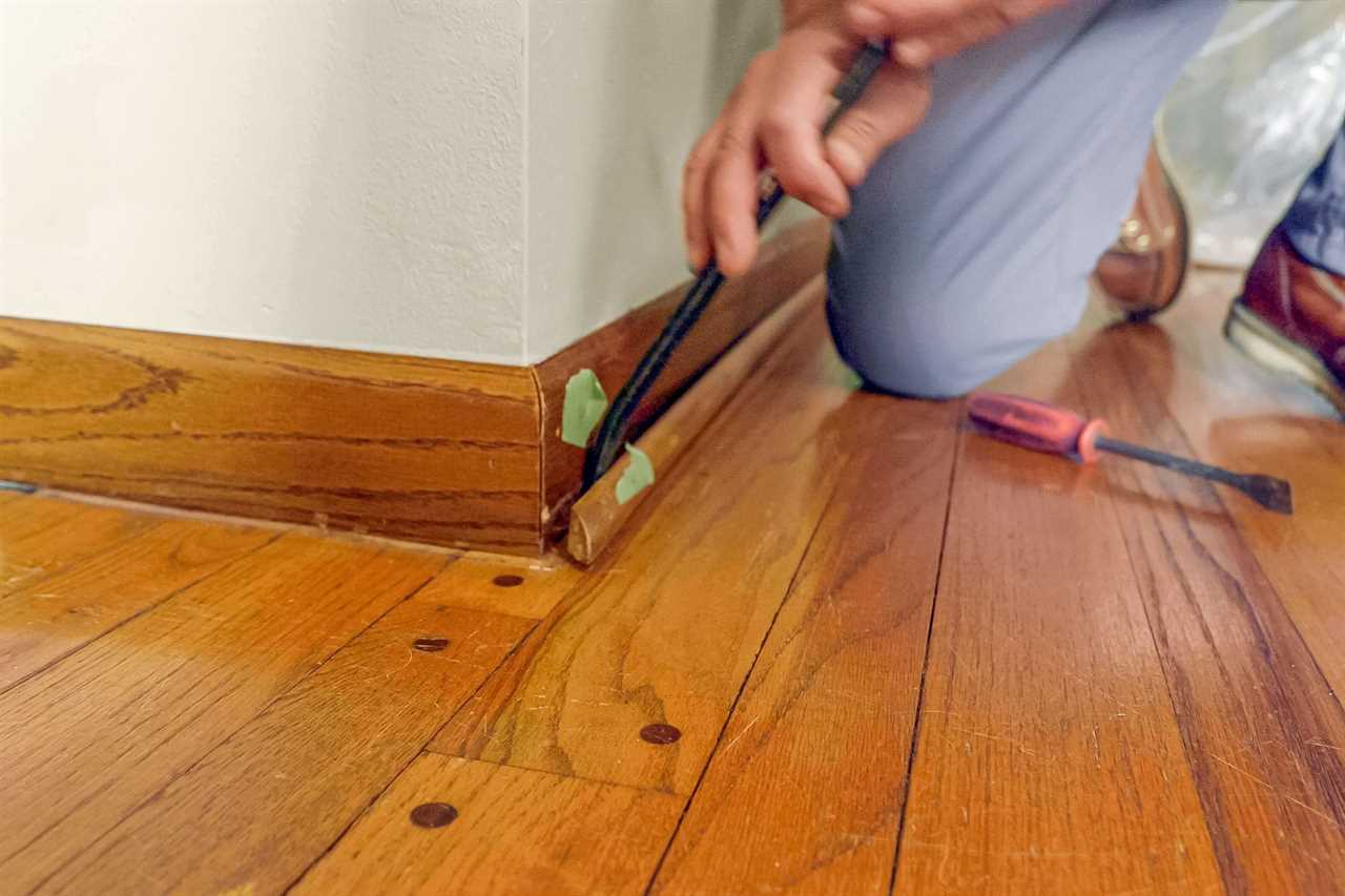 Preparing Room for Refinishing Hardwood Floors