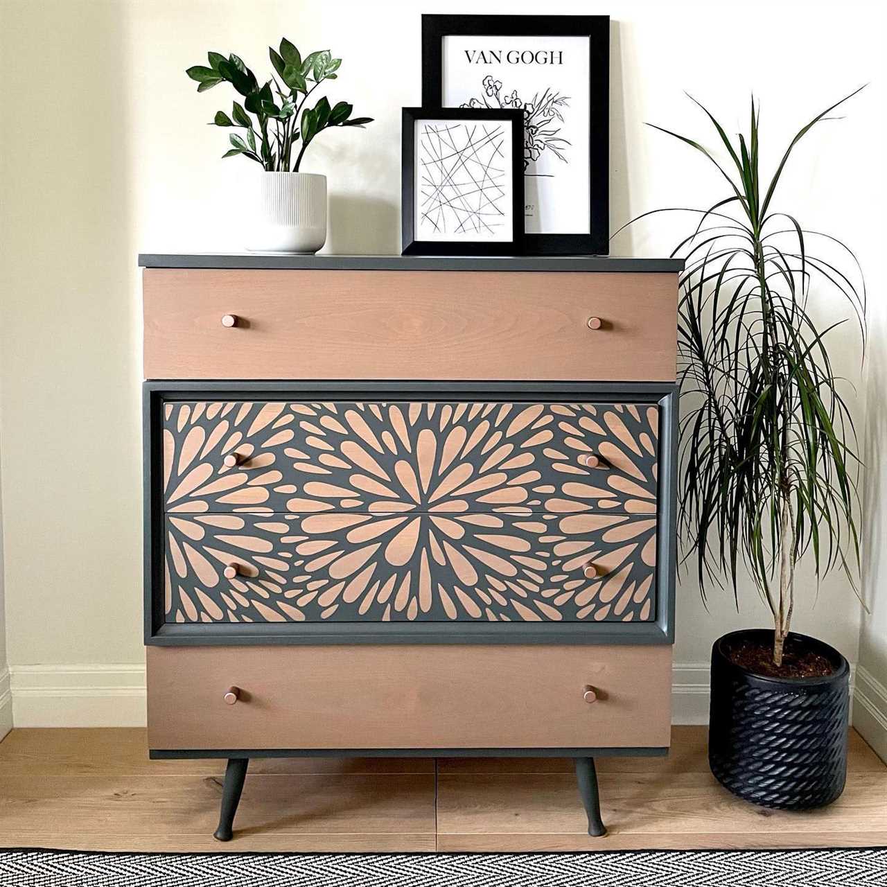 9 Painted Dresser Ideas Stencil Design