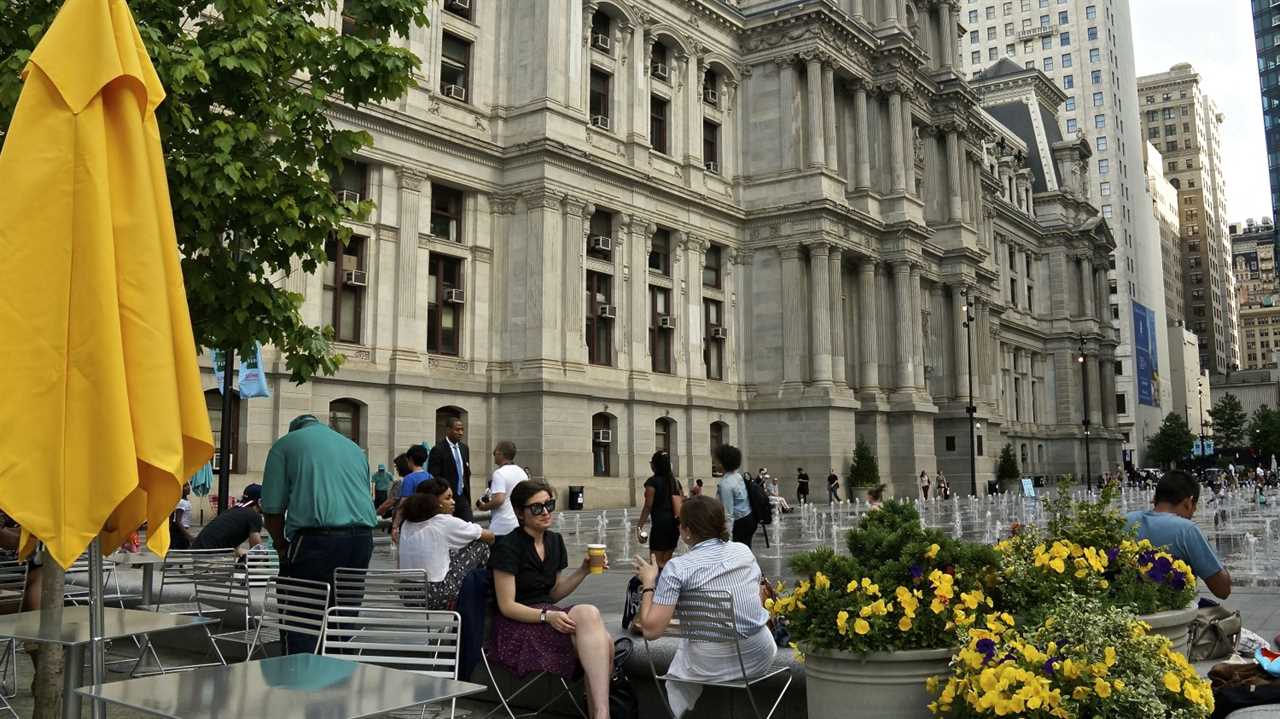 City Hall and Dilworth Park - Philadelphia, PA