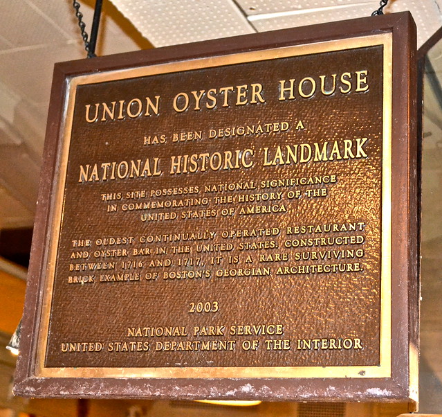 Oldest restaurant in America Union Oyster House