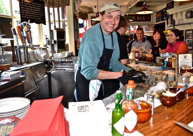 Raw Bar at Union Oyster House, Boston, MA